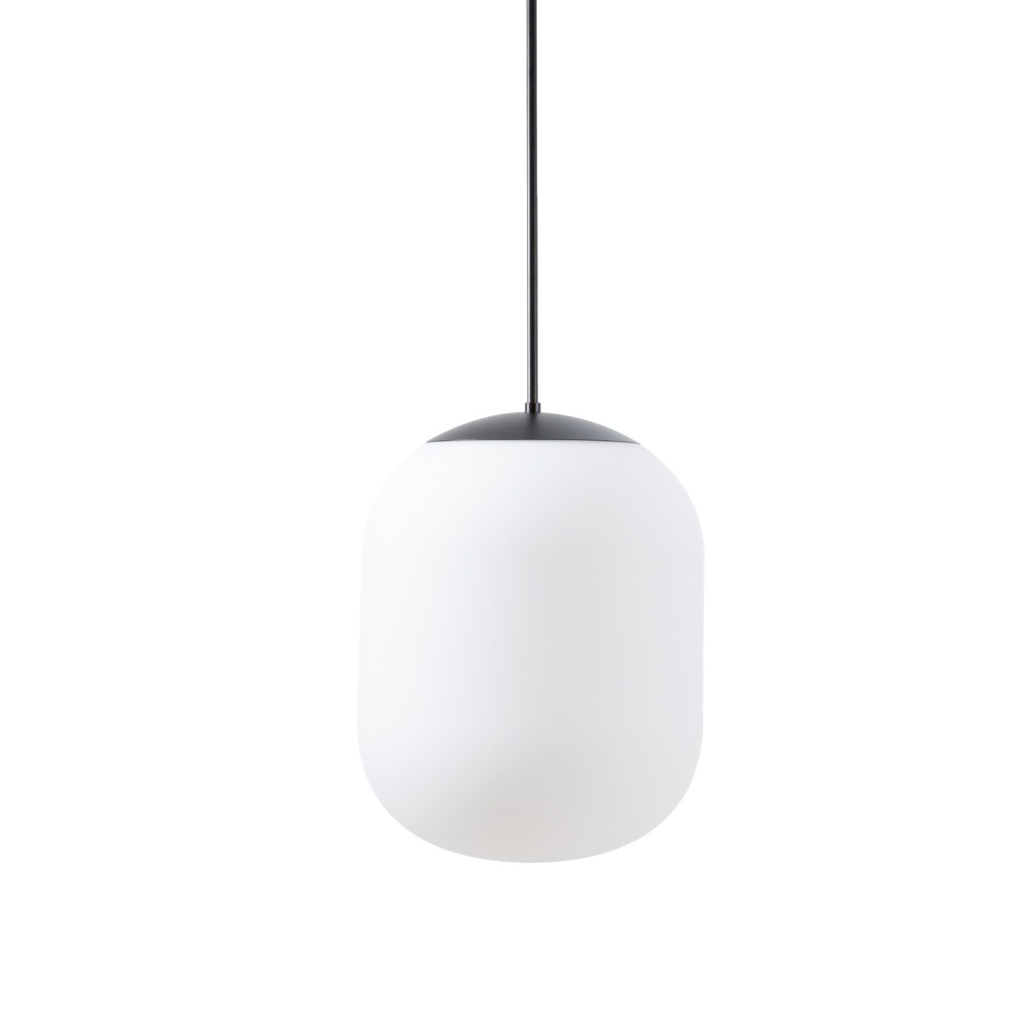 OS TAN62252 TANIA P1 HP závěsné skleněné svítidlo černá / bílá IP40 3000 K 52W LED - OSMONT