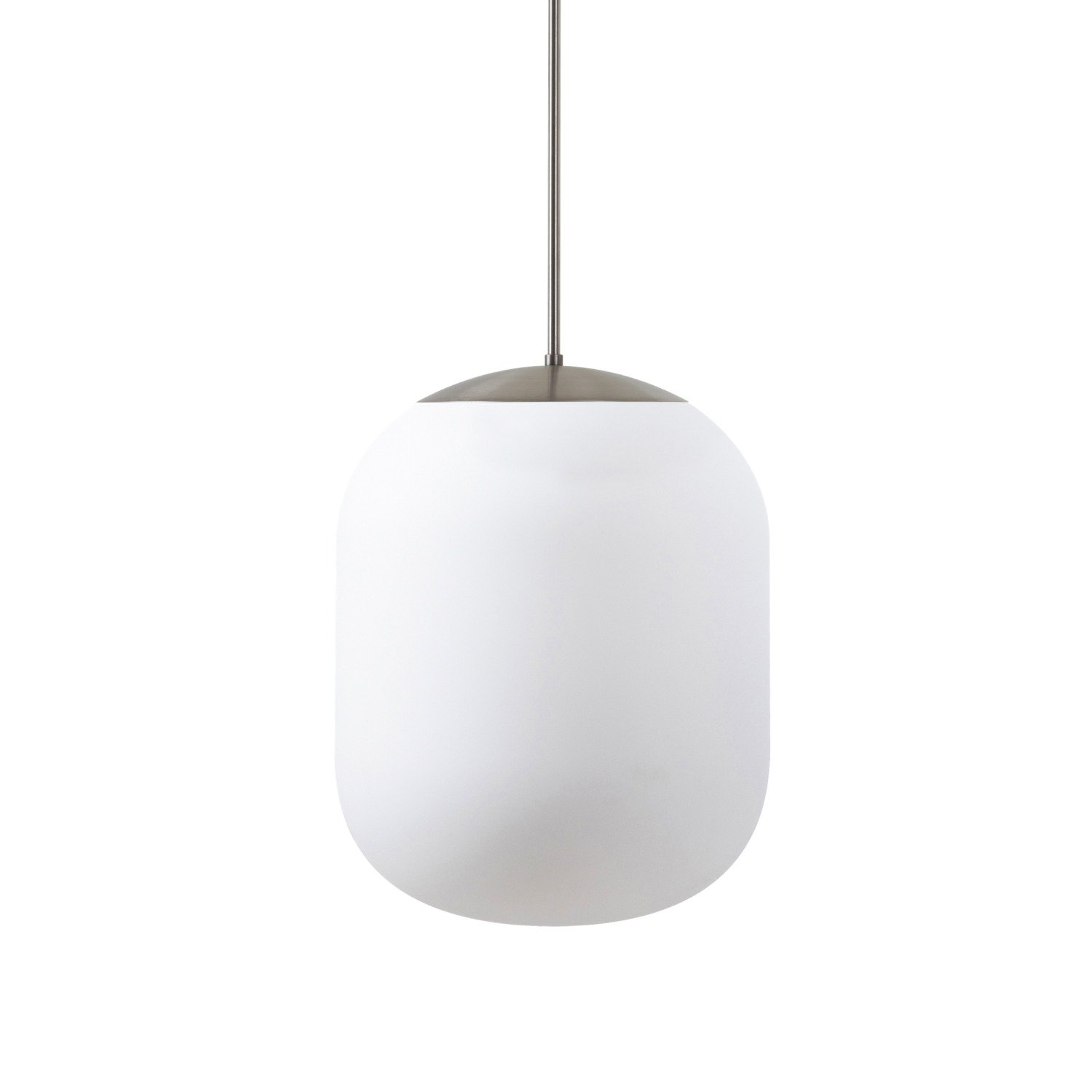 OS TAN62831 TANIA P2 HP závěsné skleněné svítidlo kartáčovaná nerez / bílá IP40 4000 K 59W LED - OSMONT