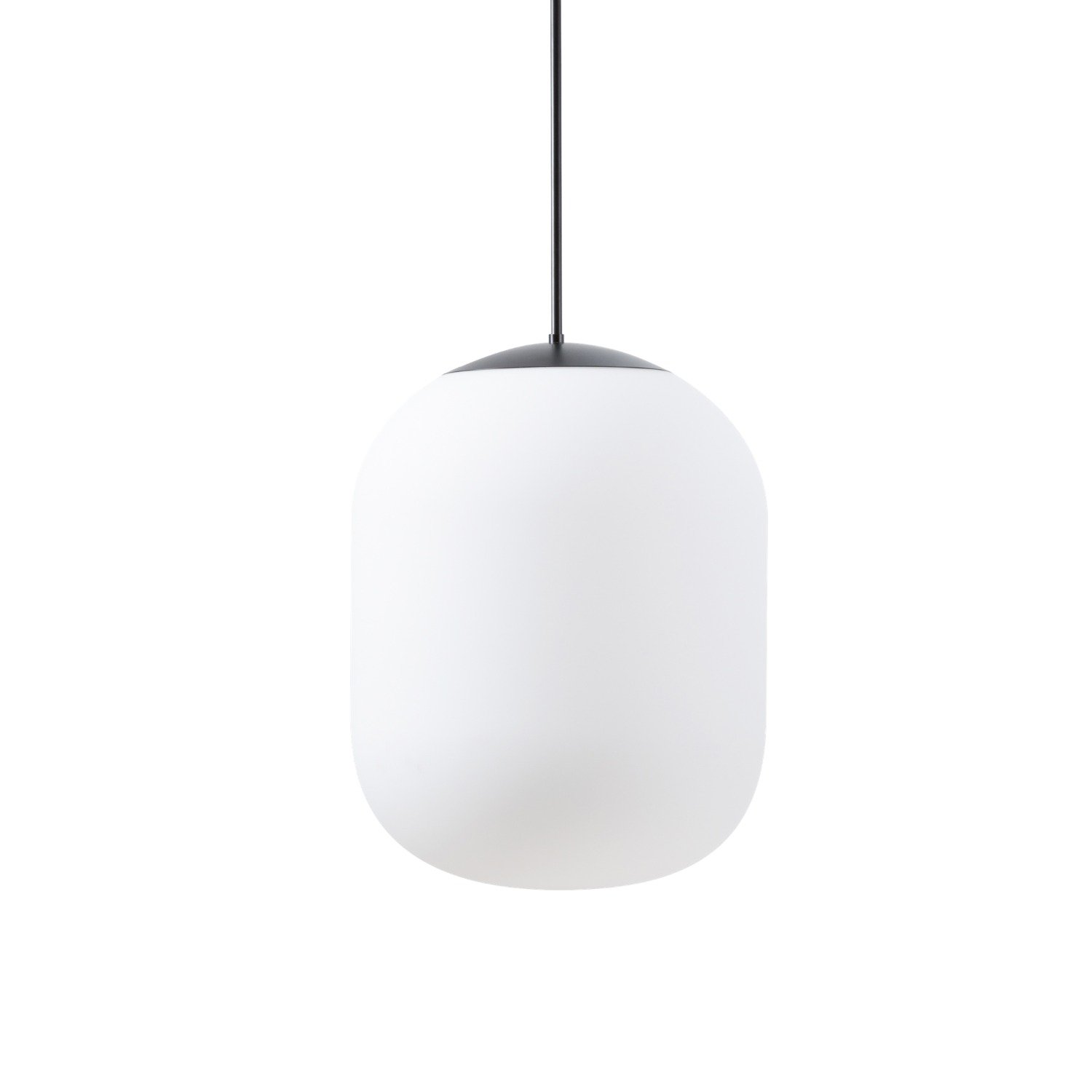 OS TAN62300 TANIA P2 HP závěsné skleněné svítidlo černá / bílá IP40 3000 K 59W LED - OSMONT
