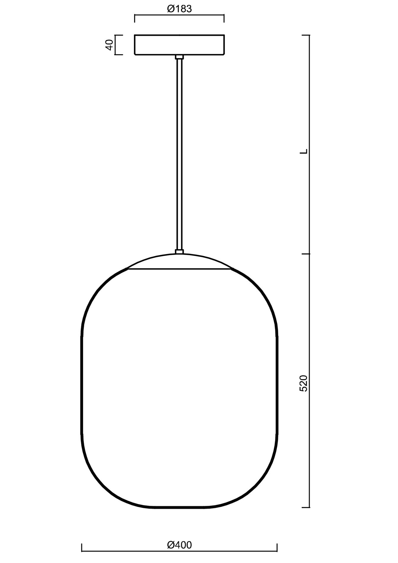 OS TAN62336 TANIA P2 HP závěsné skleněné svítidlo nerez broušená / bílá IP40 3000 K 58W LED DALI (původní kód OS 62336) - OSMONT (obrázek 3)