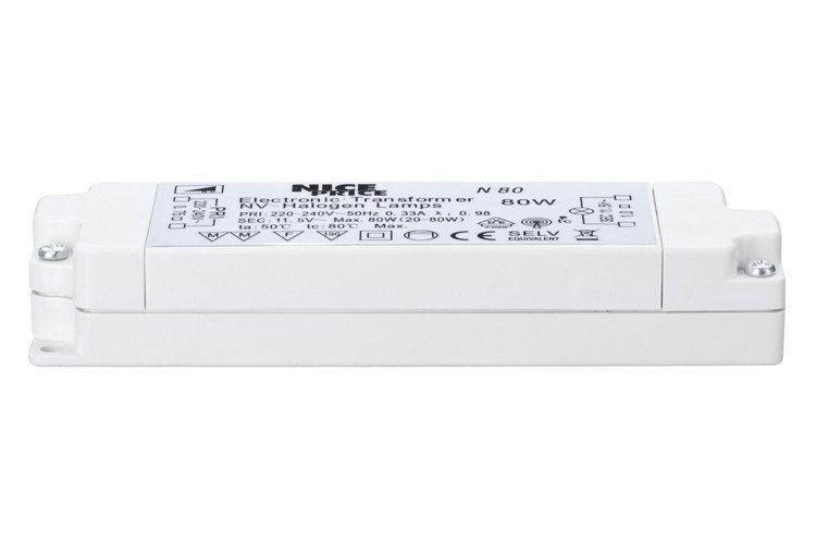 P 3650 Elektronický transformátor 80VA (max.20-80W) 230V bílý - PAULMANN NICE PRICE