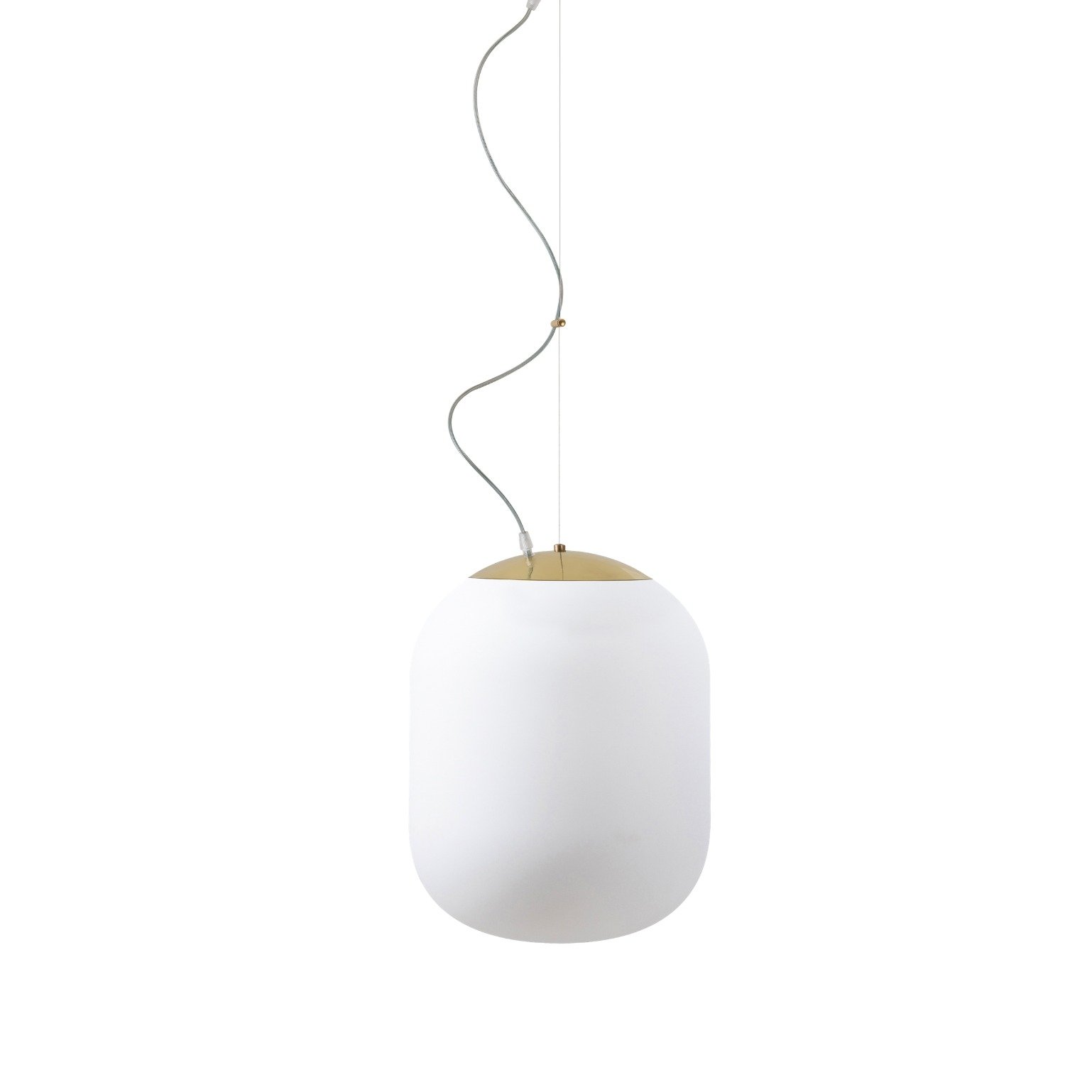 OS TAN62350 TANIA L1 HP závěsné skleněné svítidlo mosaz leštěná / bílá IP40 3000 K 52W LED DALI (původní kód OS 62350) - OSMONT