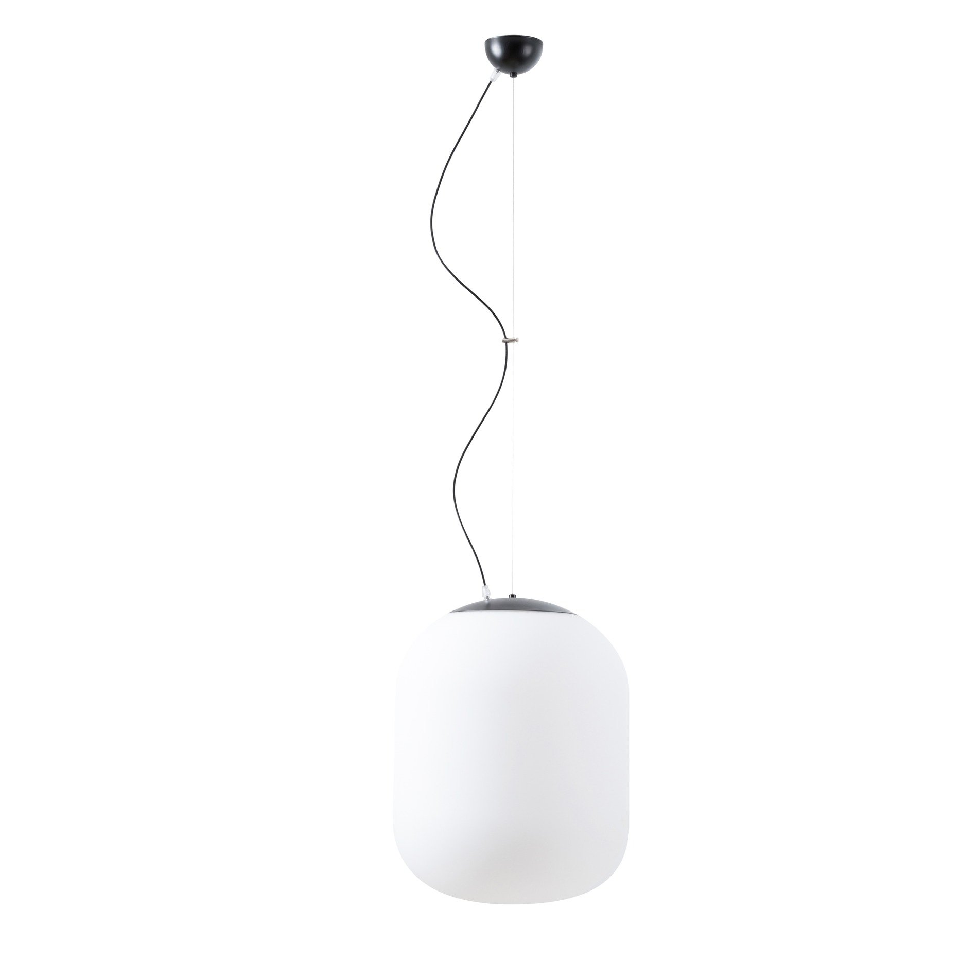 OS TAN67326 TANIA L2 závěsné skleněné svítidlo černá / bílá IP40 3000 K 41W LED - OSMONT