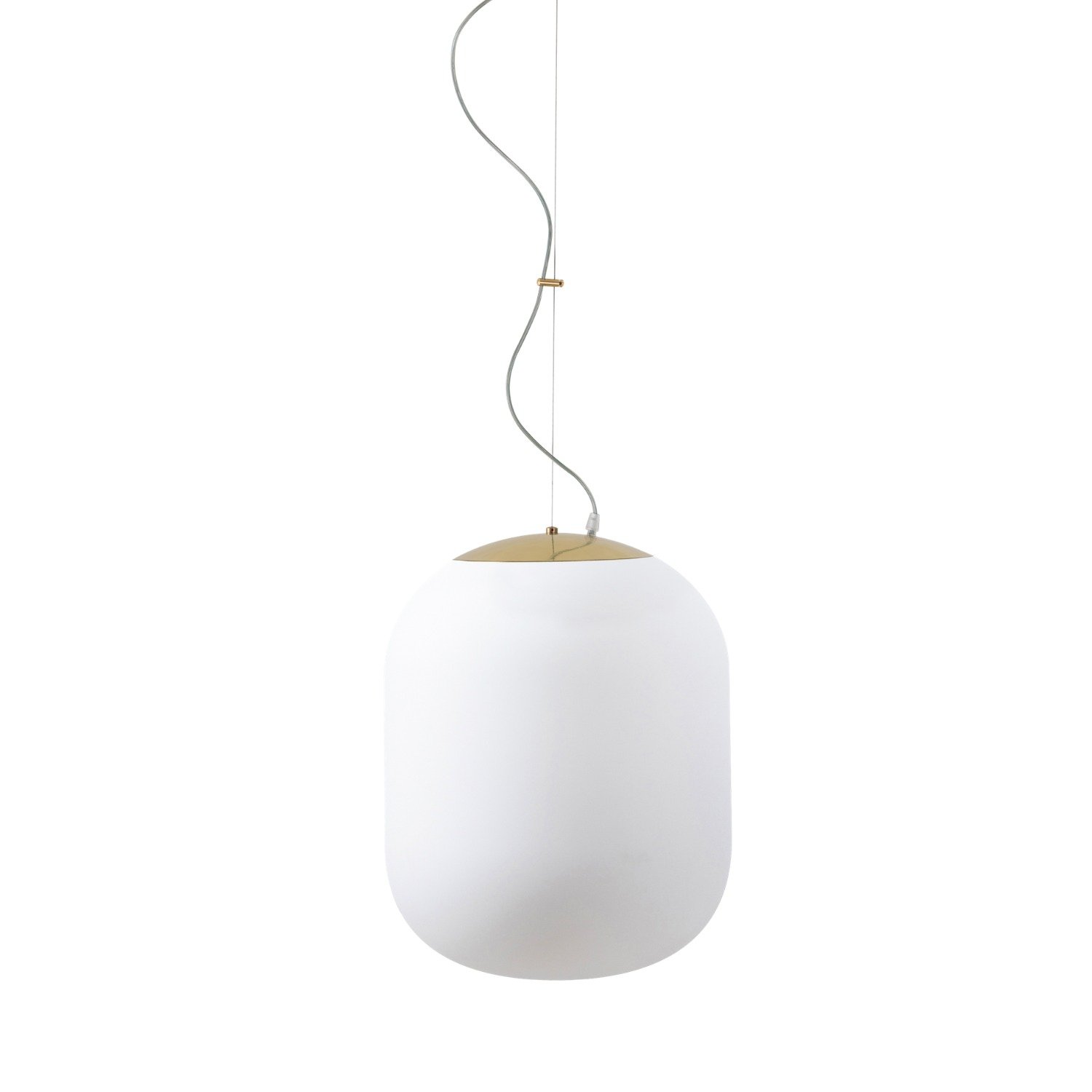 OS TAN62870 TANIA L2 HP závěsné skleněné svítidlo mosaz leštěná / bílá IP40 4000 K 58W LED DALI (původní kód OS 62870) - OSMONT