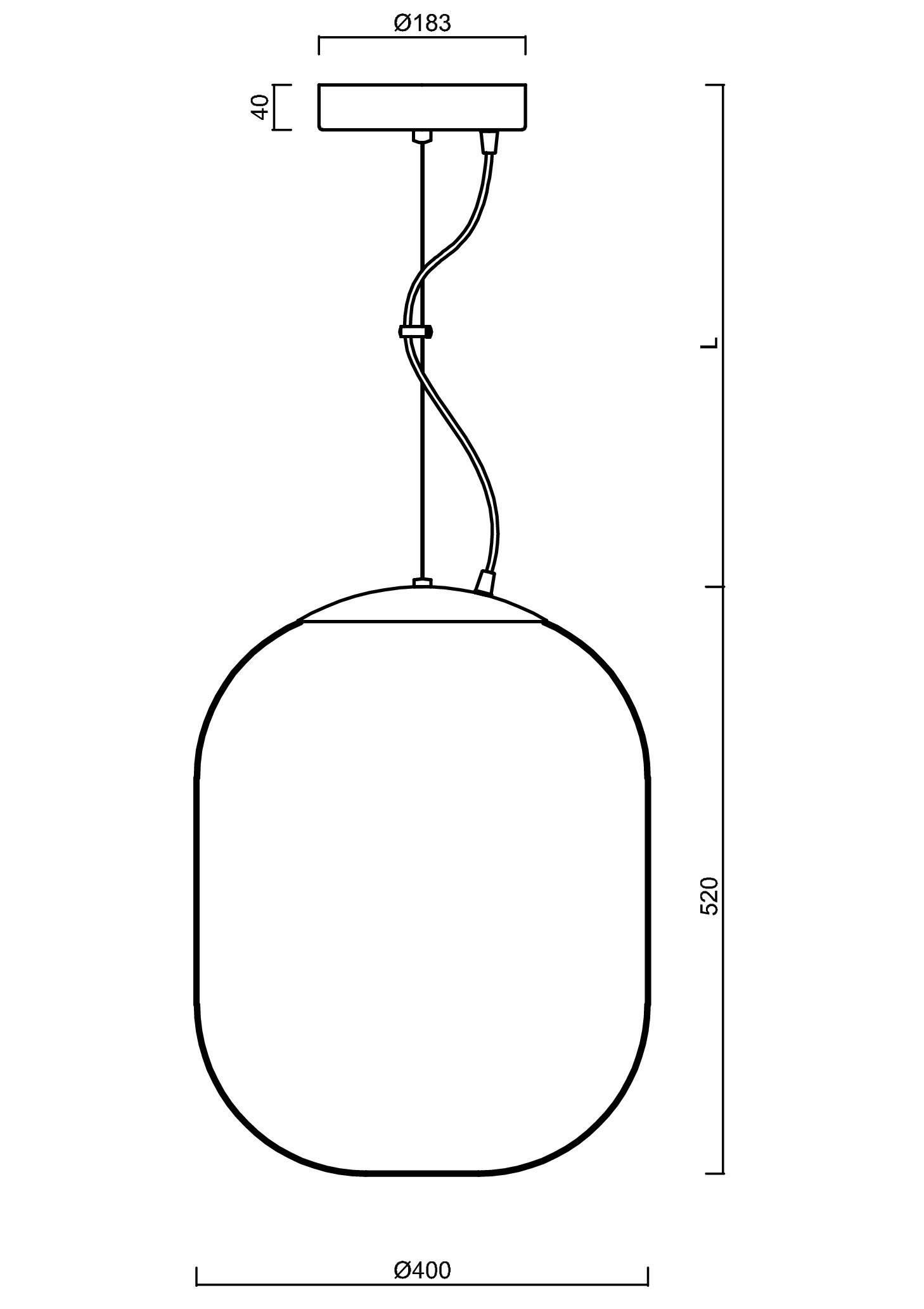 OS TAN62370 TANIA L2 HP závěsné skleněné svítidlo mosaz leštěná / bílá IP40 3000 K 58W LED DALI (původní kód OS 62370) - OSMONT (obrázek 3)