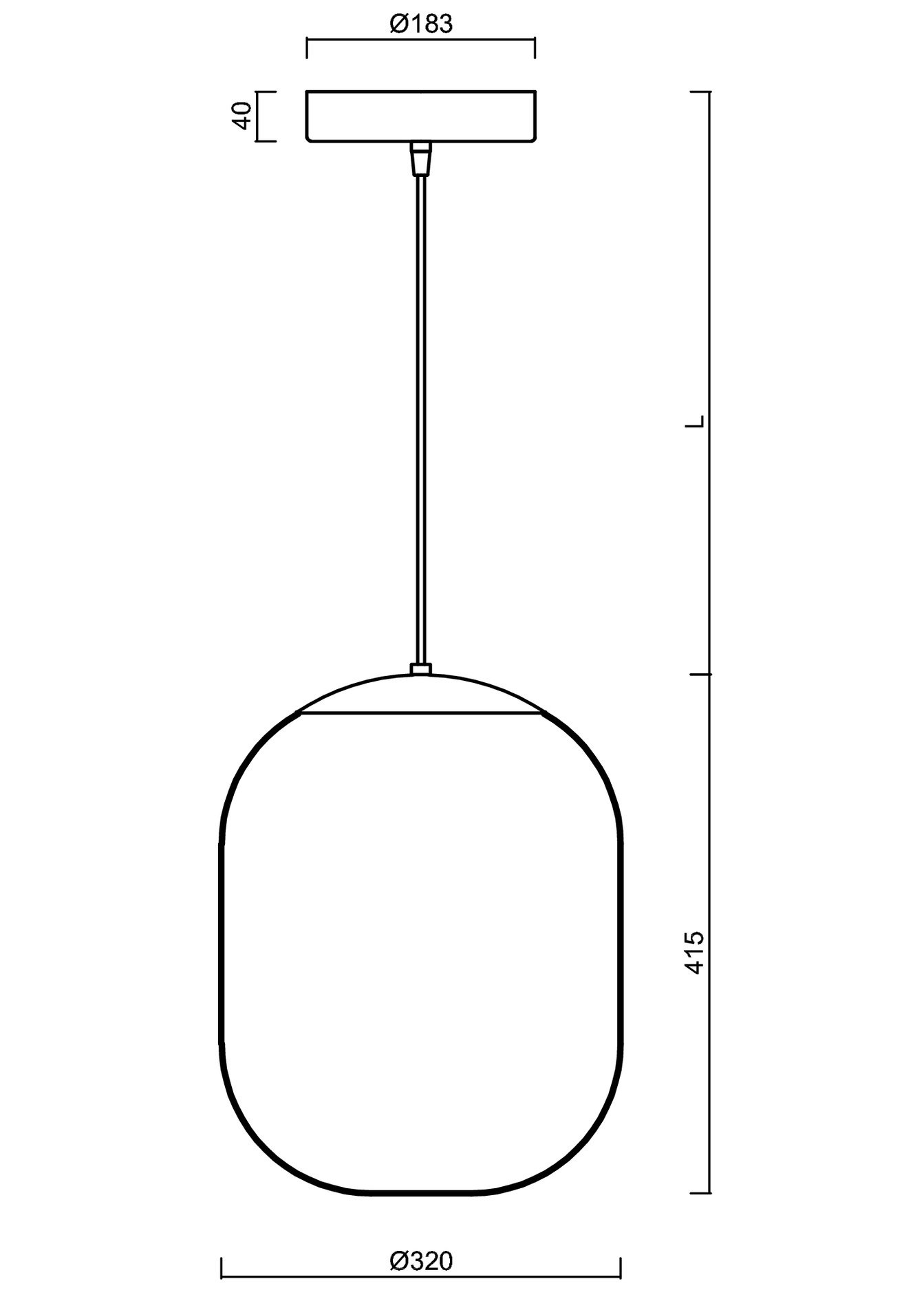 OS TAN62384 TANIA S1 HP závěsné skleněné svítidlo mosaz / bílá IP40 3000 K 52W LED - OSMONT (obrázek 3)