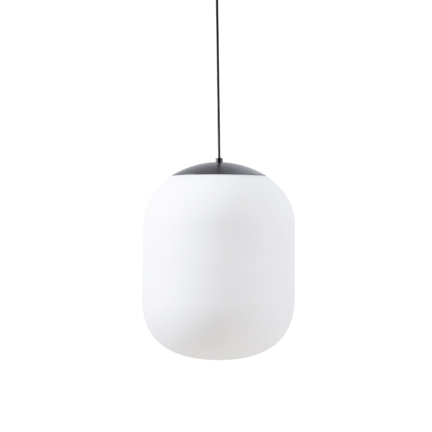 OS TAN62882 TANIA S1 HP závěsné skleněné svítidlo černá / bílá IP40 4000 K 52W LED - OSMONT