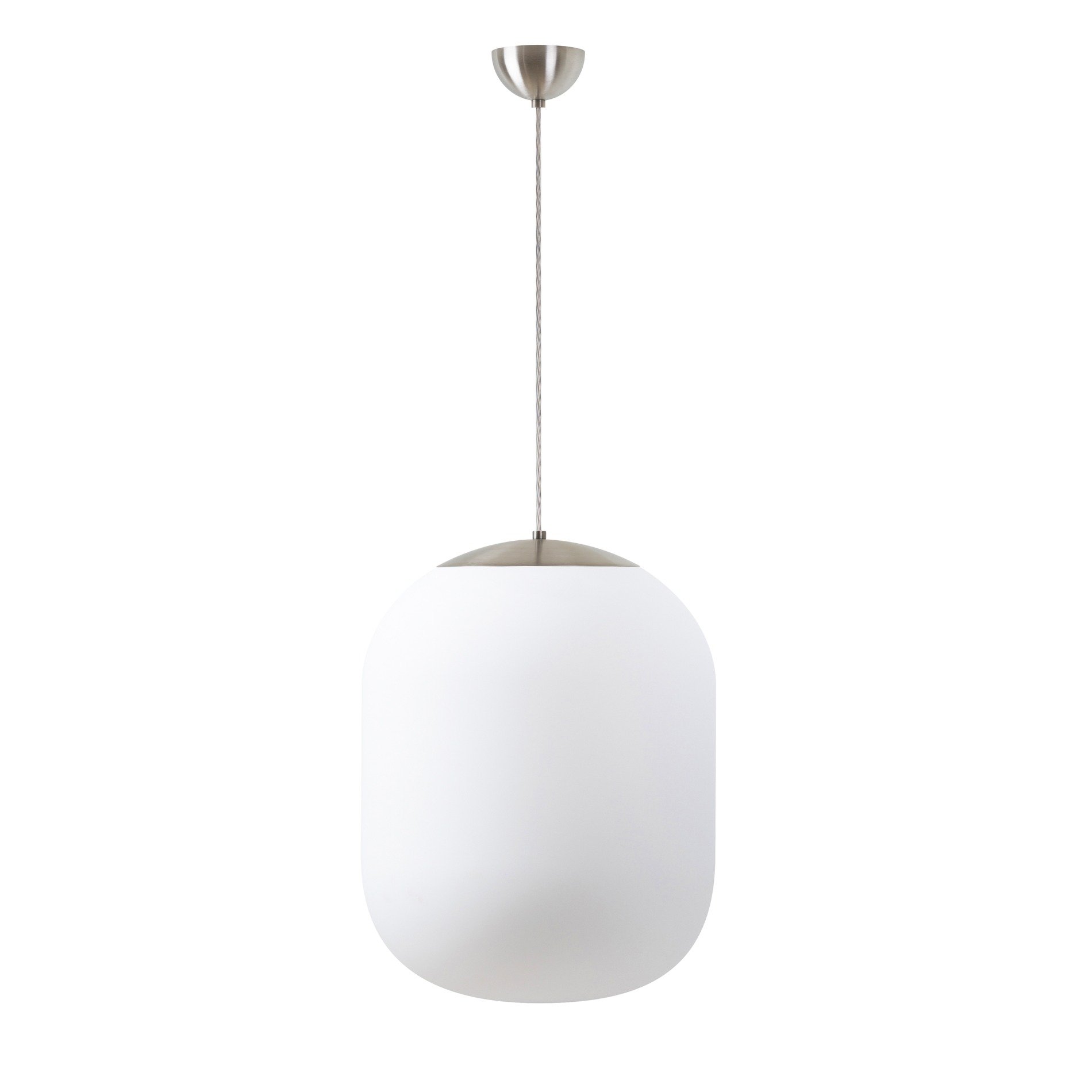 OS TAN67373 TANIA S2 závěsné skleněné svítidlo nerez broušená / bílá IP40 3000 K 41W LED DALI (původní kód OS 67373) - OSMONT