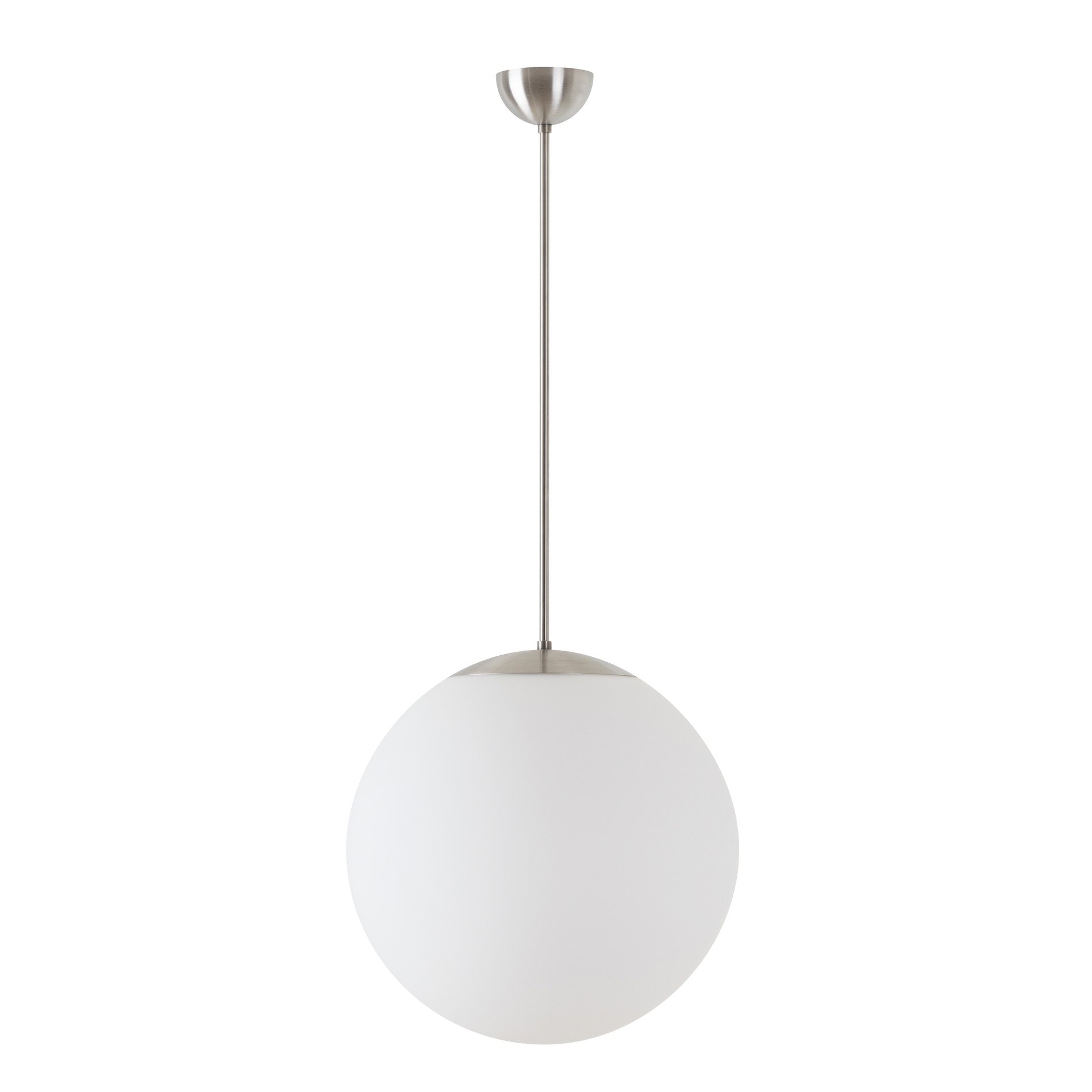 OS ADR60623 ADRIA P3 závěsné skleněné svítidlo kartáčovaná nerez / bílá IP40 4000 K 27W LED - OSMONT