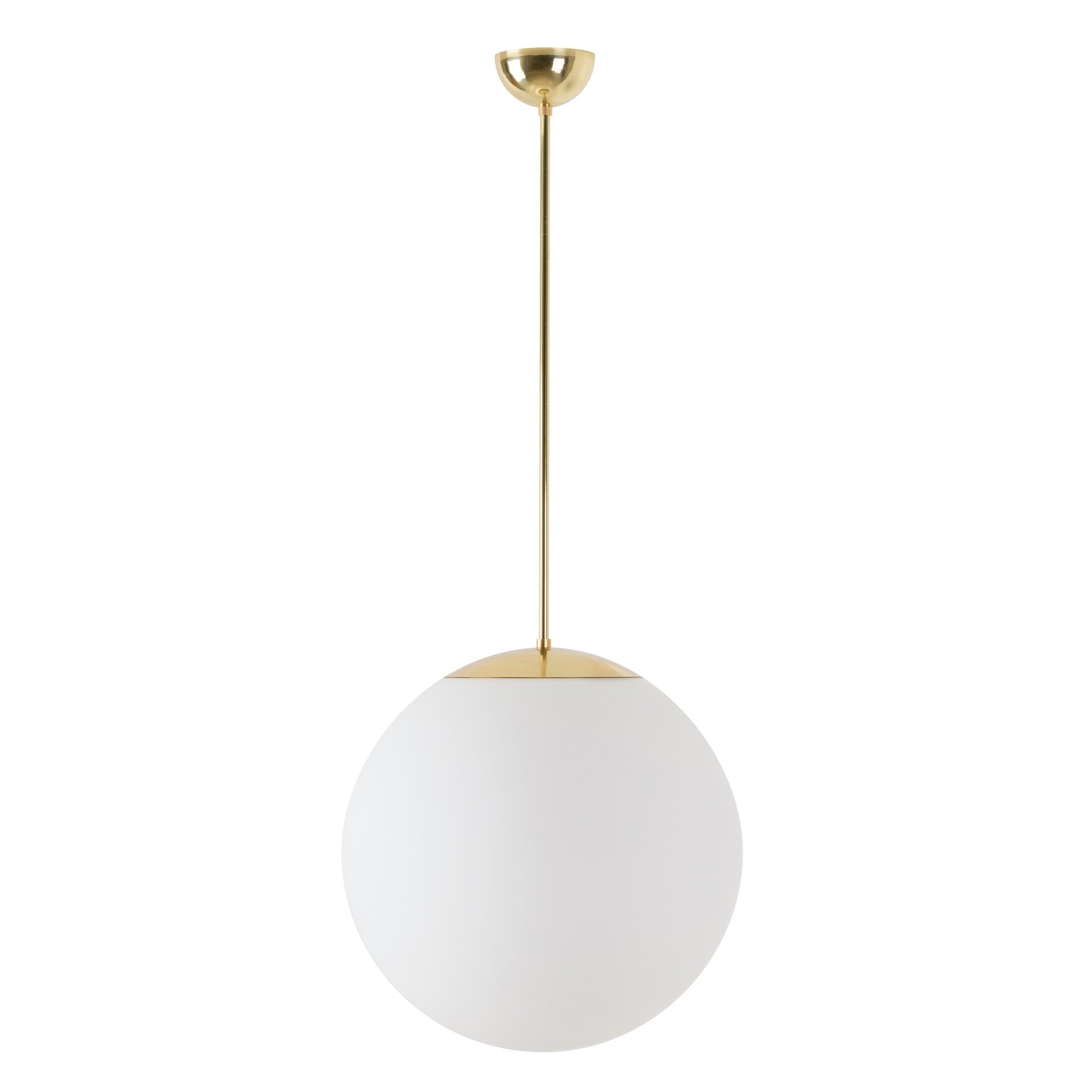 OS ADR60596 ADRIA P3 závěsné skleněné svítidlo mosaz / bílá IP40 4000 K 27W LED DALI - OSMONT