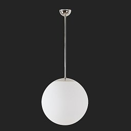 Obrázek pro produkt ADRIA P3 závěsné skleněné svítidlo nerez leštěná / bílá IP40 4000 K 27W LED nouzové kombinované 1 h - OSMONT