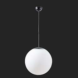 Obrázek pro produkt ADRIA P3 závěsné skleněné svítidlo černá / bílá IP40 4000 K 27W LED nouzové kombinované 1 h (původní kód OS 68805) - OSMONT
