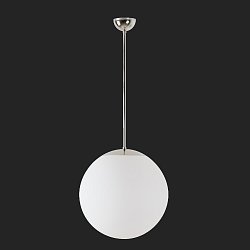 Obrázek pro produkt ADRIA P3 závěsné skleněné svítidlo nerez leštěná / bílá IP40 3000 K 27W LED nouzové kombinované 1 h (původní kód OS 68319) - OSMONT
