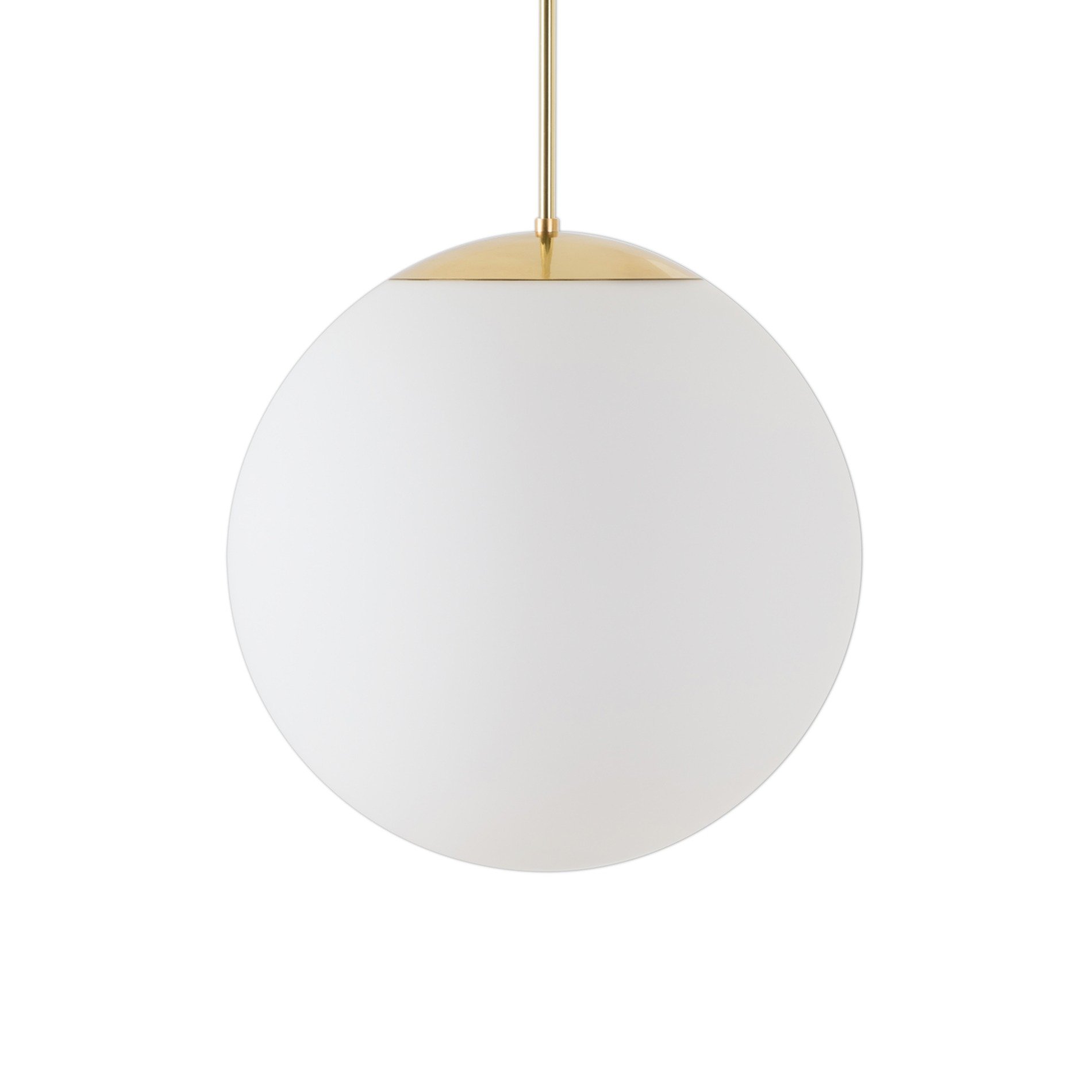 Levně OS ADR62527 ADRIA P3 HP závěsné skleněné svítidlo mosaz / bílá IP40 4000 K 52W LED DALI - OSMONT