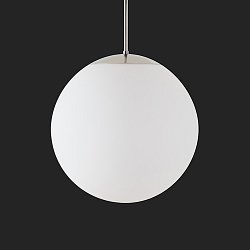 Obrázek pro produkt ADRIA P3 HP závěsné skleněné svítidlo nerez leštěná / bílá IP40 4000 K 52W LED nouzové kombinované 3 h (původní kód OS 72529) - OSMONT