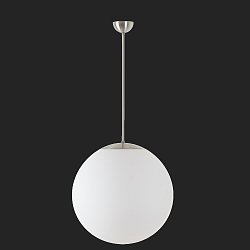 Obrázek pro produkt ADRIA P4 závěsné skleněné svítidlo nerez broušená / bílá IP40 4000 K 41W LED nouzové kombinované 3 h (původní kód OS 60690) - OSMONT