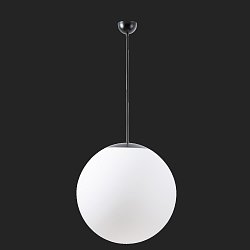 Obrázek pro produkt ADRIA P4 závěsné skleněné svítidlo černá / bílá IP40 4000 K 41W LED nouzové kombinované 3 h (původní kód OS 61808) - OSMONT