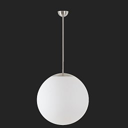 Obrázek pro produkt ADRIA P4 závěsné skleněné svítidlo nerez broušená / bílá IP40 3000 K 41W LED nouzové kombinované 3 h - OSMONT