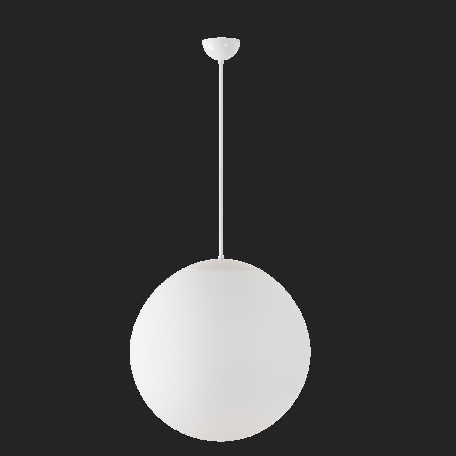 OS ADR60149 ADRIA P4 závěsné skleněné svítidlo bílá IP40 3000 K 41W LED nouzové kombinované 3 h (původní kód OS 60149) - OSMONT