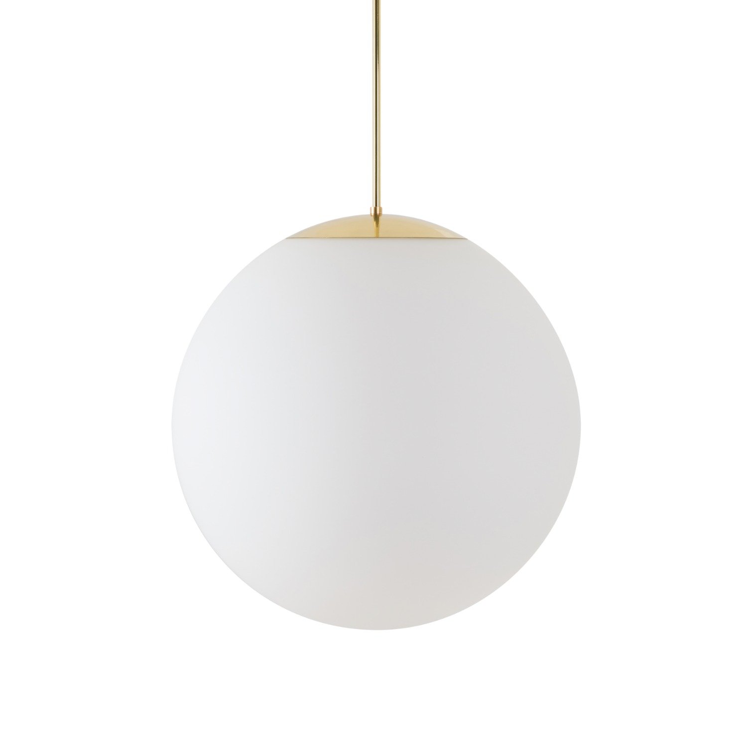 Levně OS ADR62072 ADRIA P4 HP závěsné skleněné svítidlo mosaz / bílá IP40 3000 K 59W LED - OSMONT