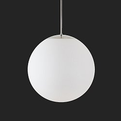 Obrázek pro produkt ADRIA P4 HP závěsné skleněné svítidlo nerez leštěná / bílá IP40 4000 K 58W LED nouzové kombinované 3 h (původní kód OS 72554) - OSMONT