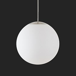 Obrázek pro produkt ADRIA P4 HP závěsné skleněné svítidlo nerez broušená / bílá IP40 3000 K 58W LED nouzové kombinované 3 h (původní kód OS 72055) - OSMONT