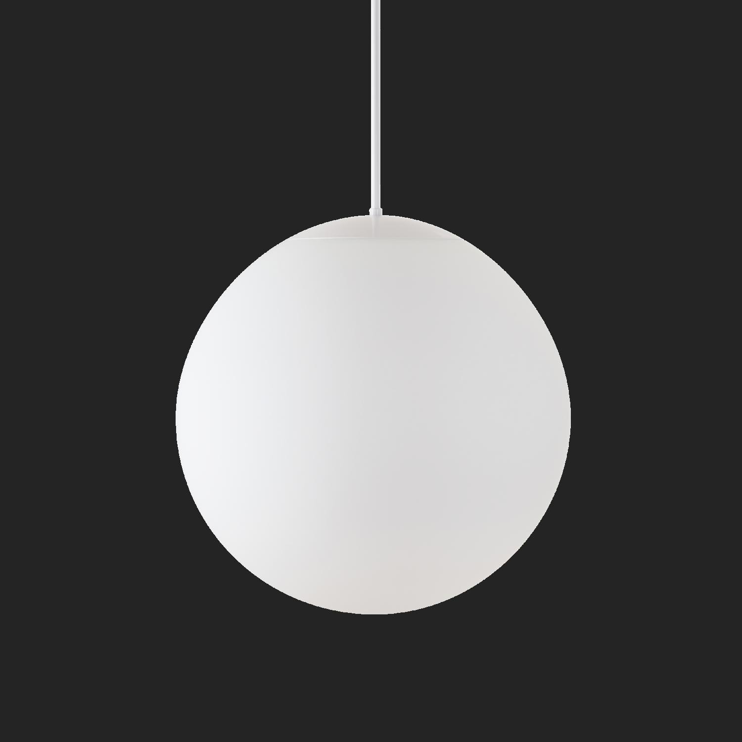 OS ADR72035 ADRIA P4 HP závěsné skleněné svítidlo bílá IP40 3000 K 58W LED nouzové kombinované 3 h (původní kód OS 72035) - OSMONT