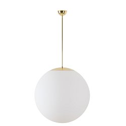 Obrázek pro produkt ADRIA P5 závěsné skleněné svítidlo mosaz / bílá IP40 3x25W E27 - OSMONT