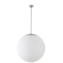 Obrázek pro produkt ADRIA P5 závěsné skleněné svítidlo nerez broušená / bílá IP40 3x60W E27 (původní kód OS 45798) - OSMONT