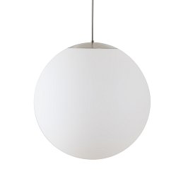 Obrázek pro produkt ADRIA P5 HP závěsné skleněné svítidlo kartáčovaná nerez / bílá IP40 4000 K 65W LED - OSMONT