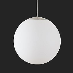Obrázek pro produkt ADRIA P5 HP závěsné skleněné svítidlo nerez broušená / bílá IP40 3000 K 65W LED DALI (původní kód OS 62145) - OSMONT