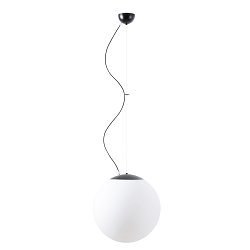 Obrázek pro produkt ADRIA L3 závěsné skleněné svítidlo černá / bílá IP40 40W E27 - OSMONT