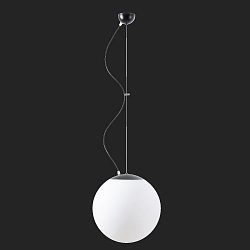 Obrázek pro produkt ADRIA L3 závěsné skleněné svítidlo černá / bílá IP40 3000 K 27W LED nouzové kombinované 1 h (původní kód OS 68332) - OSMONT