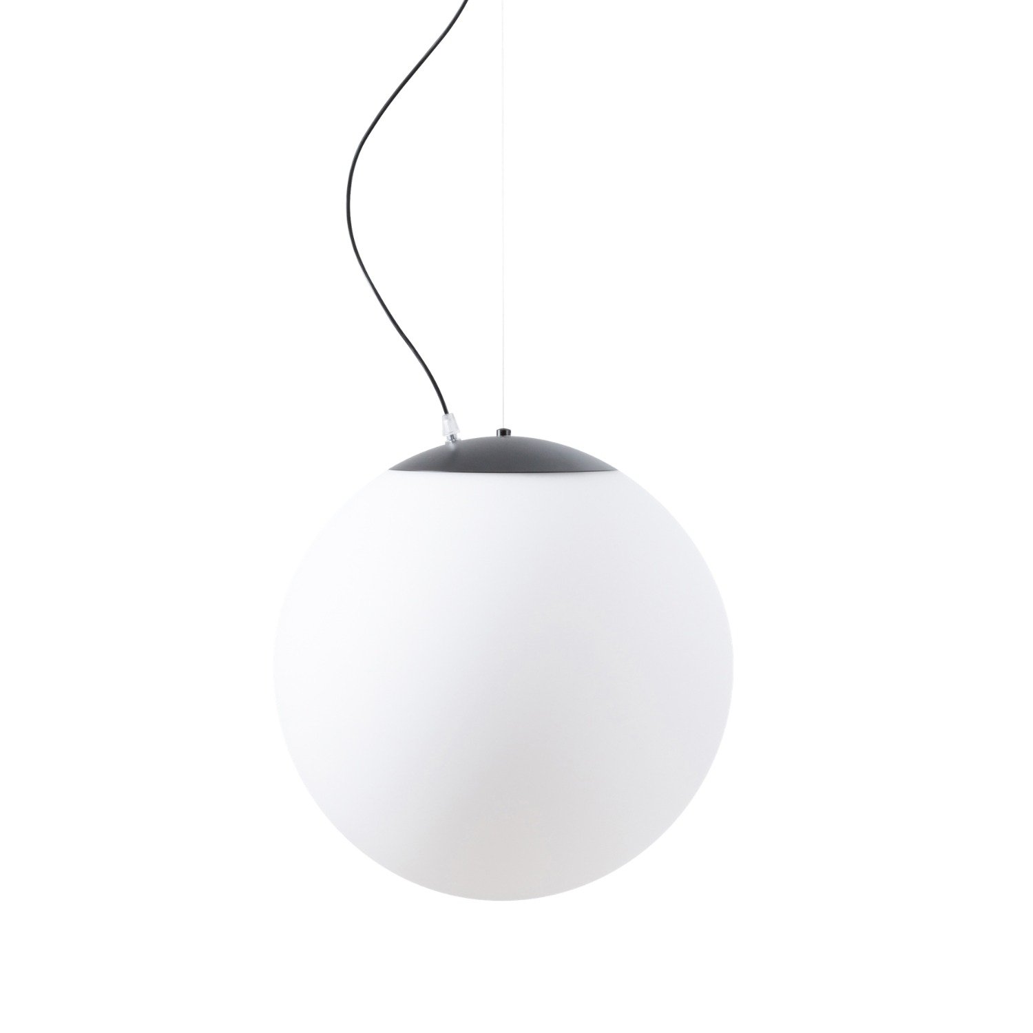 Levně OS ADR62154 ADRIA L3 HP závěsné skleněné svítidlo černá / bílá IP40 3000 K 52W LED - OSMONT