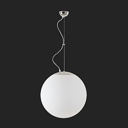 Obrázek pro produkt ADRIA L4 závěsné skleněné svítidlo nerez leštěná / bílá IP40 3000 K 41W LED nouzové kombinované 3 h (původní kód OS 60304) - OSMONT
