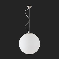 Obrázek pro produkt ADRIA L4 závěsné skleněné svítidlo nerez broušená / bílá IP40 3000 K 41W LED nouzové kombinované 3 h (původní kód OS 60310) - OSMONT