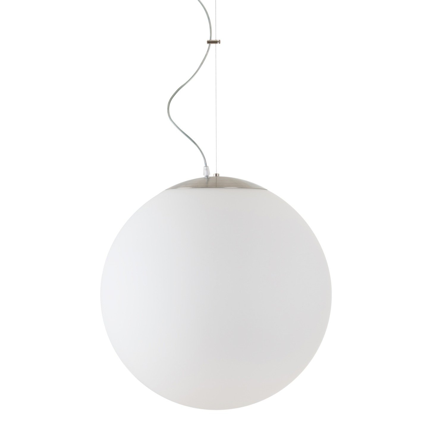 Levně OS ADR62186 ADRIA L4 HP závěsné skleněné svítidlo kartáčovaná nerez / bílá IP40 3000 K 59W LED - OSMONT