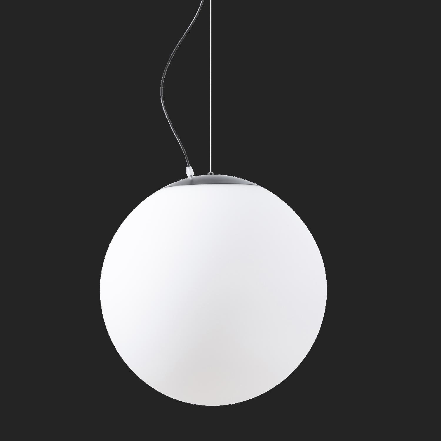 OS ADR72597 ADRIA L4 HP závěsné skleněné svítidlo černá / bílá IP40 4000 K 58W LED nouzové kombinované 3 h (původní kód OS 72597) - OSMONT