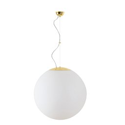 Obrázek pro produkt ADRIA L5 závěsné skleněné svítidlo mosaz / bílá IP40 3000 K 48W LED - OSMONT