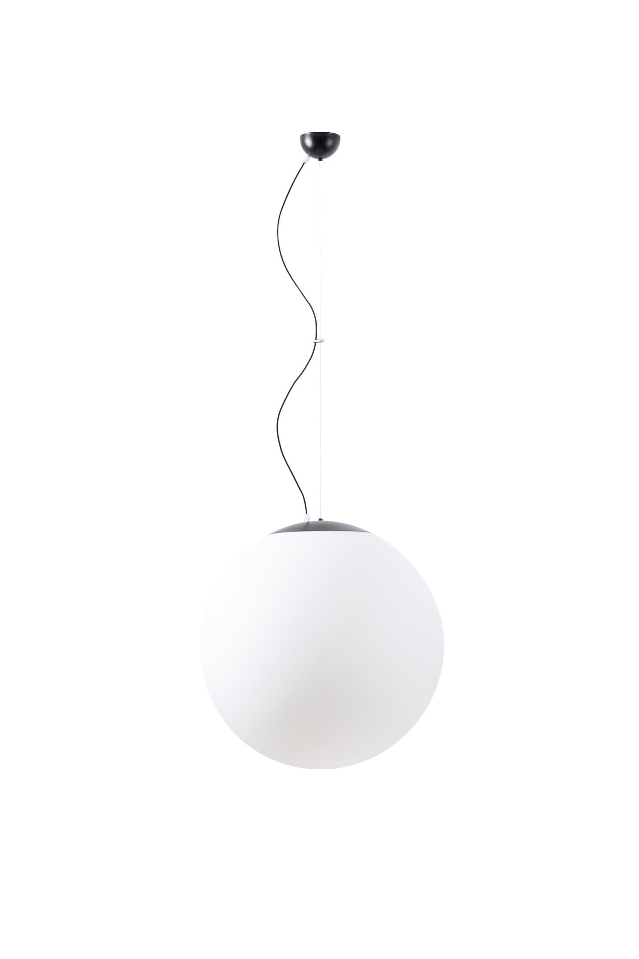Levně OS ADR52949 ADRIA L5 závěsné skleněné svítidlo černá / bílá IP40 3x25W E27 - OSMONT