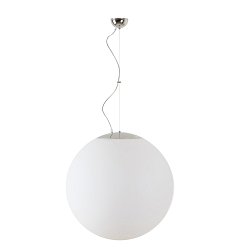 Obrázek pro produkt ADRIA L5 závěsné skleněné svítidlo nerez leštěná / bílá IP40 3x60W E27 (původní kód OS 45856) - OSMONT