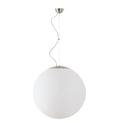 Obrázek pro produkt ADRIA L5 závěsné skleněné svítidlo nerez broušená / bílá IP40 3x60W E27 (původní kód OS 45868) - OSMONT