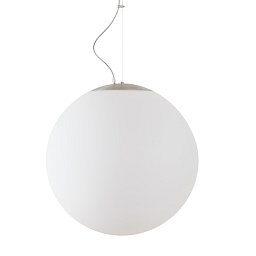 Obrázek pro produkt ADRIA L5 HP závěsné skleněné svítidlo kartáčovaná nerez / bílá IP40 4000 K 65W LED - OSMONT