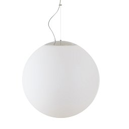 Obrázek pro produkt ADRIA L5 HP závěsné skleněné svítidlo nerez / bílá IP40 3000 K 65W LED - OSMONT