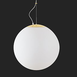 Obrázek pro produkt ADRIA L5 HP závěsné skleněné svítidlo mosaz leštěná / bílá IP40 4000 K 65W LED DALI (původní kód OS 62700) - OSMONT