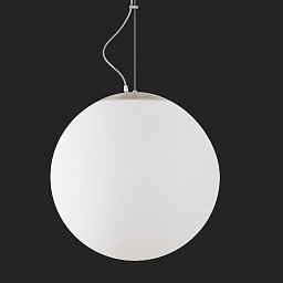 Obrázek pro produkt ADRIA L5 HP závěsné skleněné svítidlo nerez broušená / bílá IP40 4000 K 65W LED DALI (původní kód OS 62708) - OSMONT