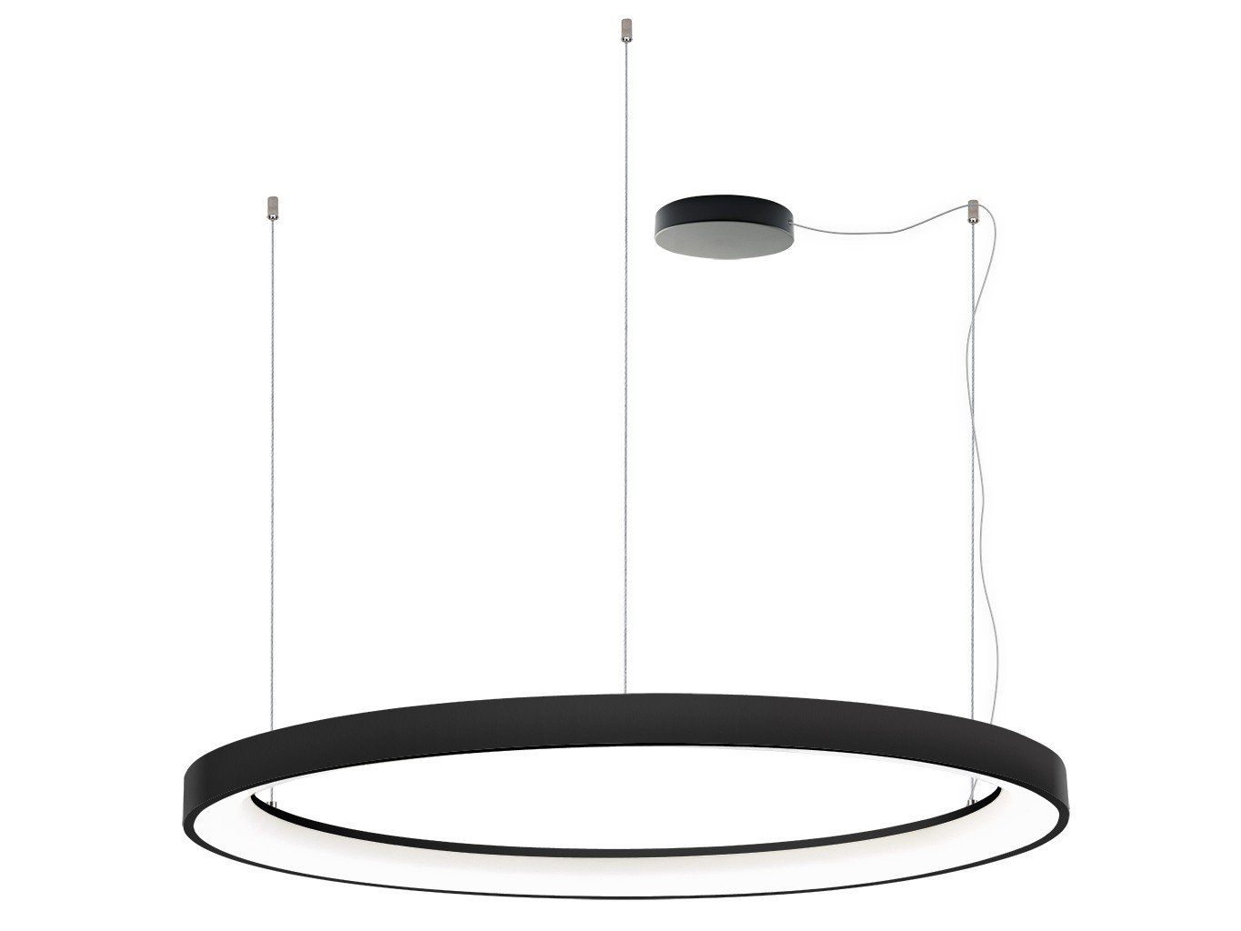 LED2 3273353D Svítidlo BELLA SLIM 98 P-Z, B DIM 80W 2CCT 3000K/4000K závěsné černá - LED2 Lighting (obrázek 4)