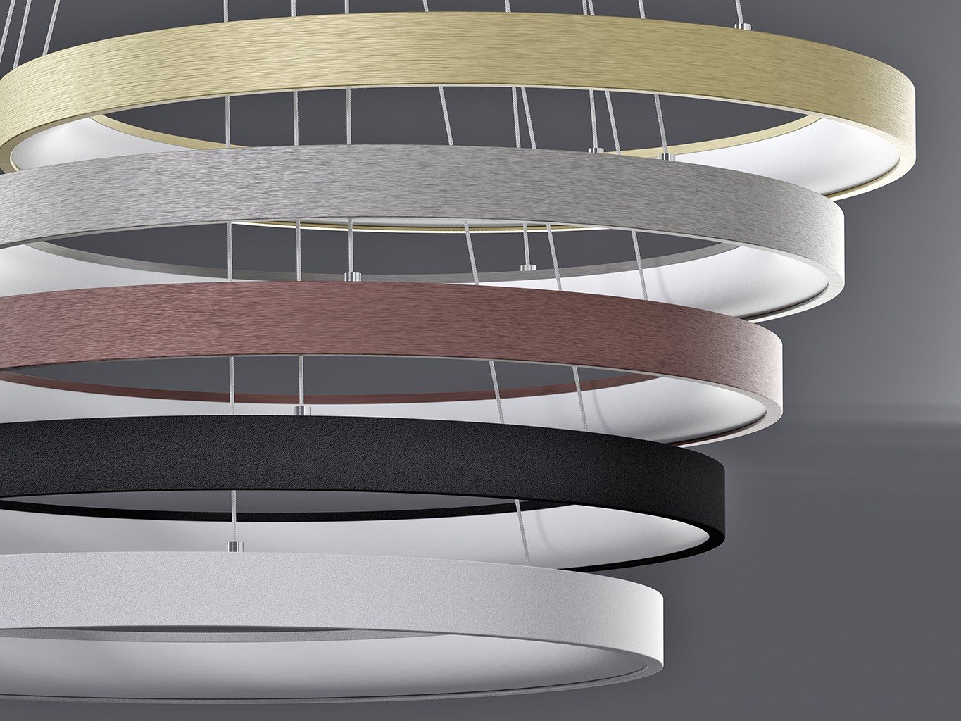 LED2 3273353D Svítidlo BELLA SLIM 98 P-Z, B DIM 80W 2CCT 3000K/4000K závěsné černá - LED2 Lighting (obrázek 7)