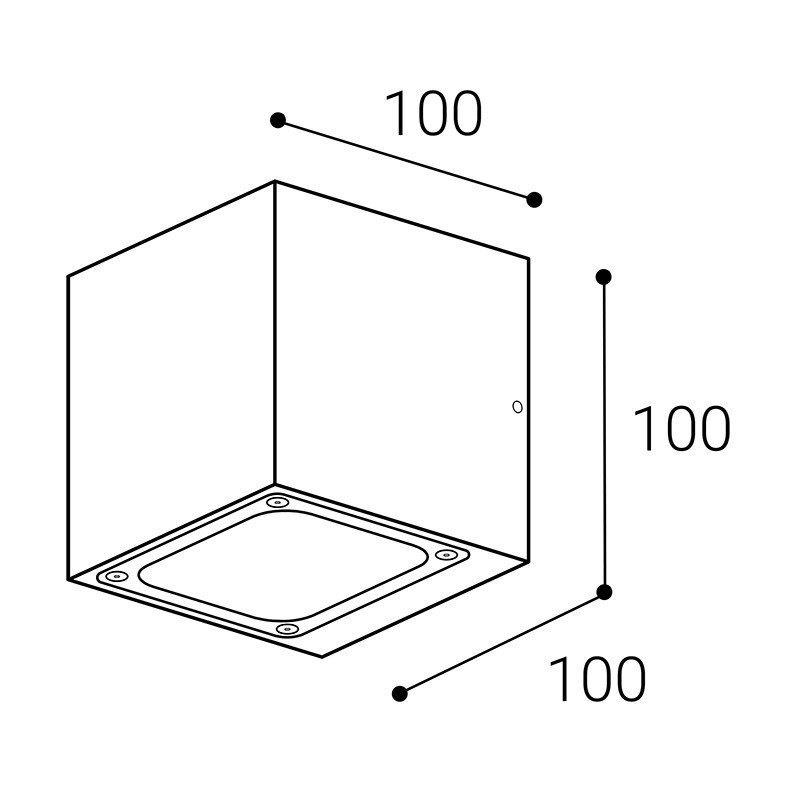 LED2 5132334 Svítidlo TOMY 2, A 9W 3000K nástěnné antracit - LED2 Lighting (obrázek 3)