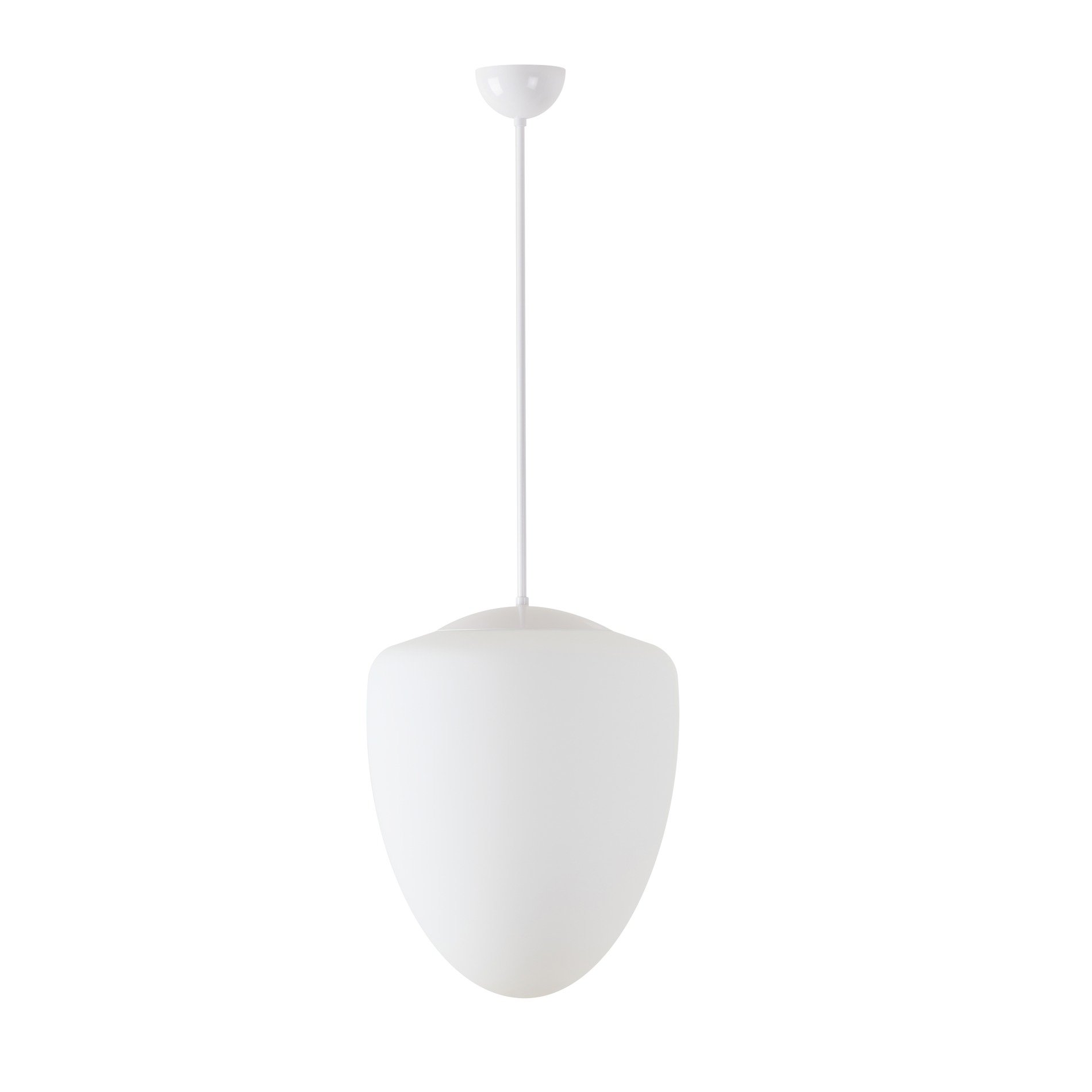 Levně OS AST60381 ASTRA P závěsné skleněné svítidlo bílá IP40 3000 K 27W LED - OSMONT